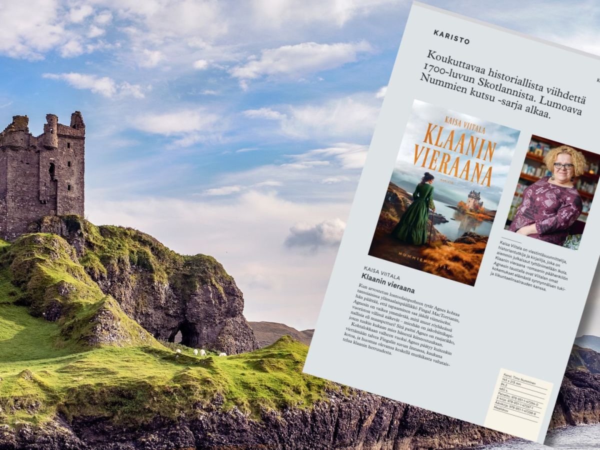 Agnes ja minä kevään kirjakatalogissa