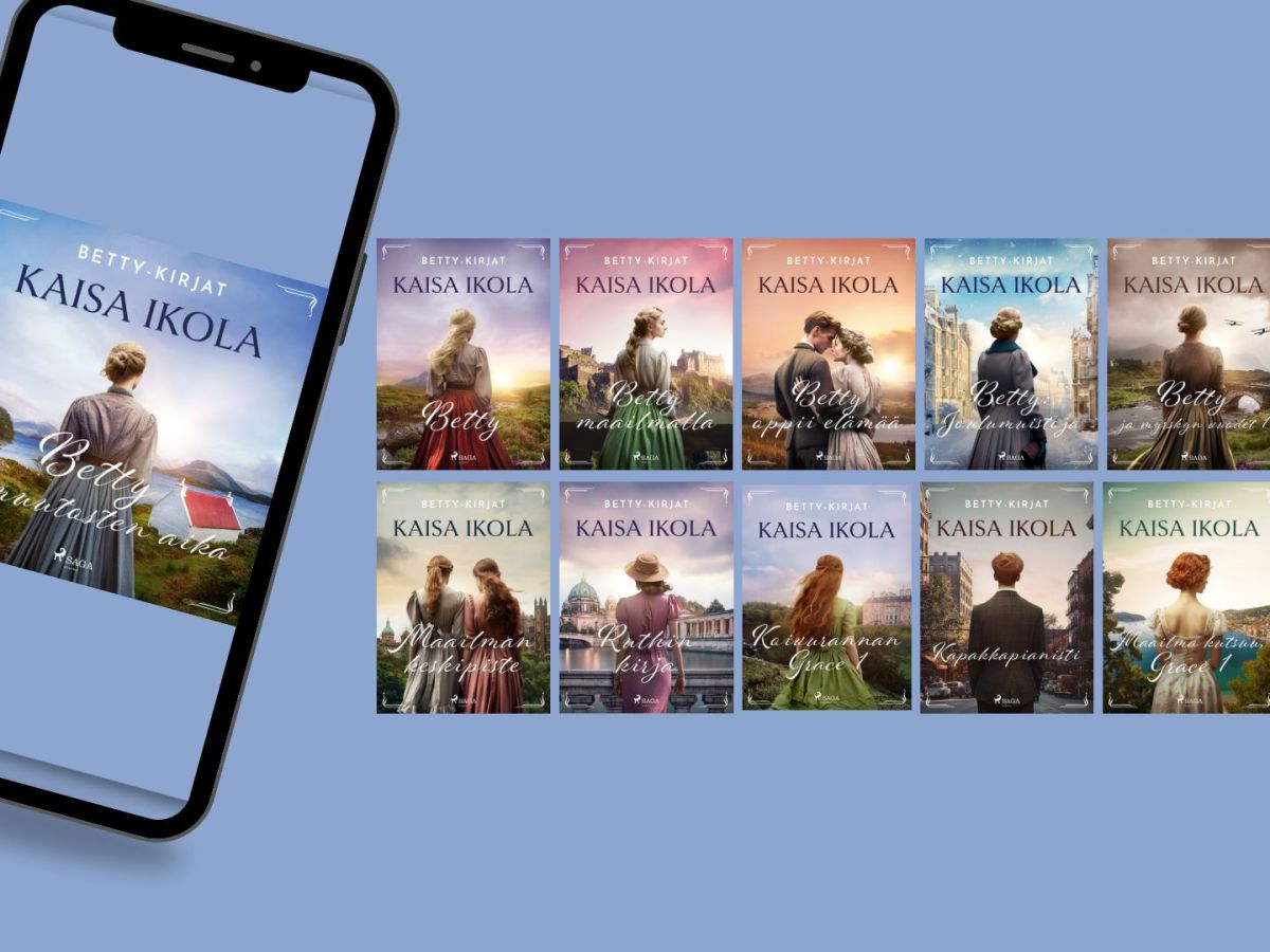 Lisää Bettyjä äänikirjoina ja painettuina uusin&nbsp;kansin