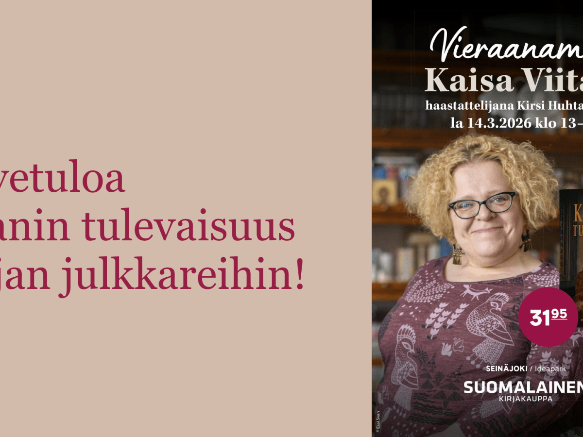 Tervetuloa Klaanin tulevaisuus -kirjan julkkareihin 14.3. klo&nbsp;13!